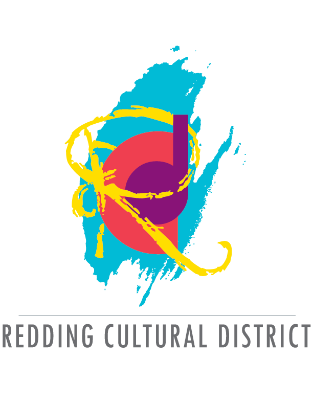 logo for redding cultural district